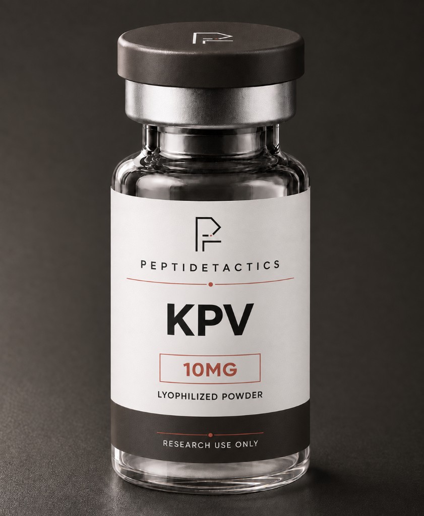 Peptide Tactics KPV 10 mg research material vial